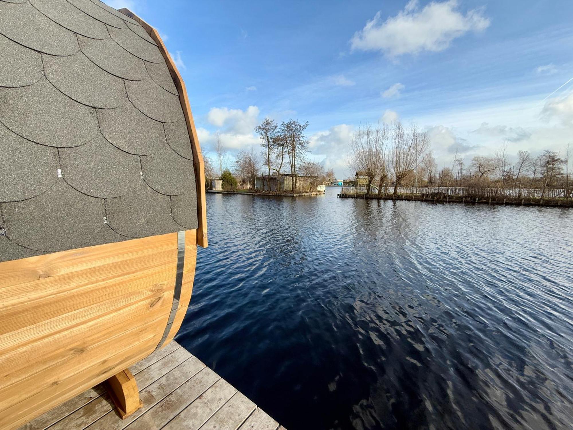 New - Private Residence With Sauna - On A Lake Near Amsterdam فِنْكِفين المظهر الخارجي الصورة