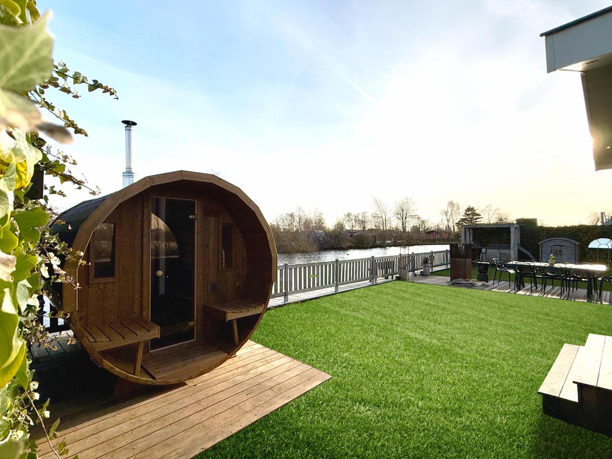 New - Private Residence With Sauna - On A Lake Near Amsterdam فِنْكِفين المظهر الخارجي الصورة